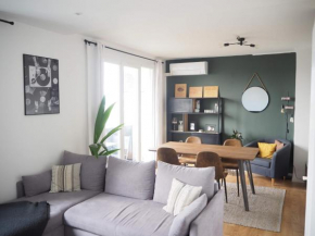 T2 style industriel avec balcon